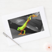 Jumping Tree Frog Rechteckiger Aufkleber (Umschlag)