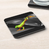 Jumping Tree Frog Untersetzer (Linke Seite)