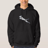 Jumping Vizsla Hooded Shirt (Vorderseite)