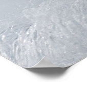 Jumping Wakeboarder Poster (Ecke)