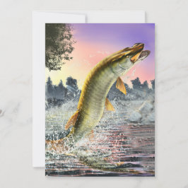 Jumping Walleye Einladung