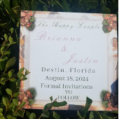 Jumping zusammen zur Liebe für immer Hochzeit Save The Date