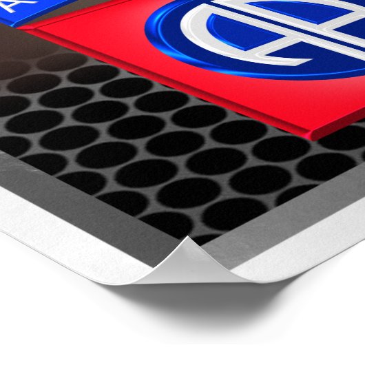 Jumpmaster Paratrooper, 82. Im Flugzeug Division Poster (Ecke)