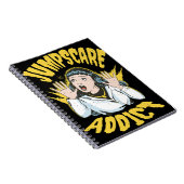 Jumpscare Addict Notizblock (Rechte Seite)