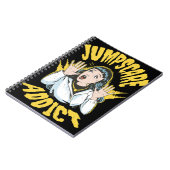 Jumpscare Addict Notizblock (Linke Seite)