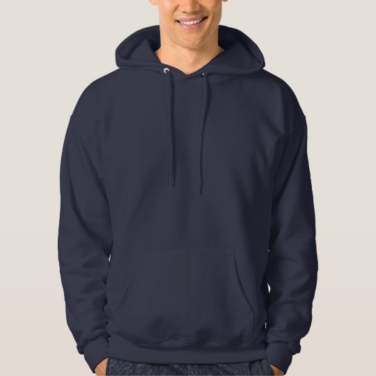 Jumpstyle dunkler (Marine-Blau) Hoodie (mit Text,
