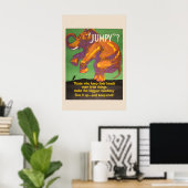 Jumpy Keep Cool! - Mather Geschäft aus den 1920ern Poster (Heimbüro)