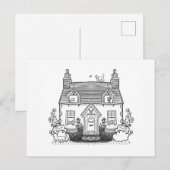 jun house feiertagspostkarte (Vorne/Hinten)