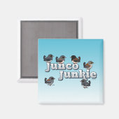 Junco Junkie Magnet (Vorderseite/Rückseite)