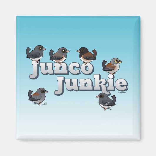 Junco Junkie Magnet (Vorne)