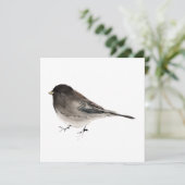 Junco-Karte Dankeskarte (Stehend Vorderseite)