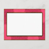 Junco Valentine Heart Niedlich Tulip Garden Bird + Postkarte (Rückseite)