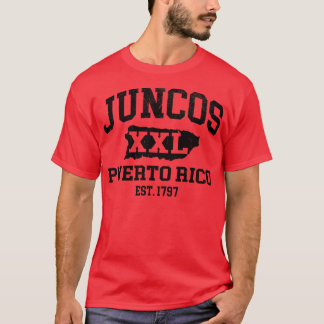 Juncos Puerto Rico XXL Athletic Design T-Shirt