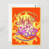 Junction Card Nr. 12a "Peace and Liebe" (in russis Postkarte (Vorne/Hinten)