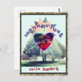 Junction Card Nr. 15: Wonderlust & Wild Heart Postkarte (Vorne/Hinten)