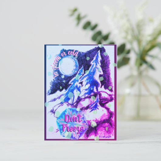 Junction Card Nr. 18: In Gloom oder Cold Don't Fre Postkarte (Stehend Vorderseite)