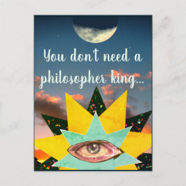 Junction Card Nr. 34: Sie brauchen keinen König Postkarte