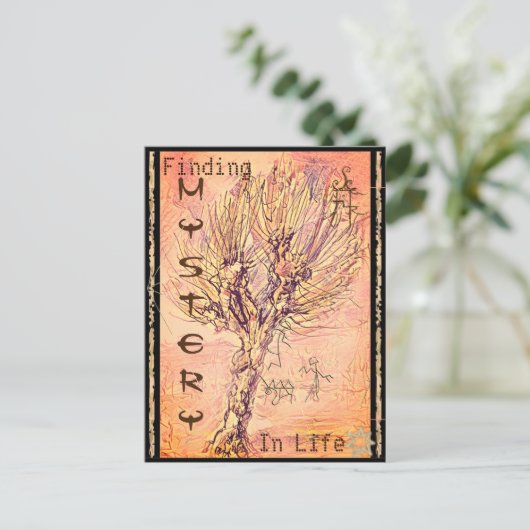 Junction Card Nr. 3: Das Mysterium im Leben finden Postkarte (Stehend Vorderseite)