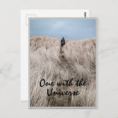 Junction Card Nr. 42: Eine mit dem Universum Postkarte (Vorne/Hinten)