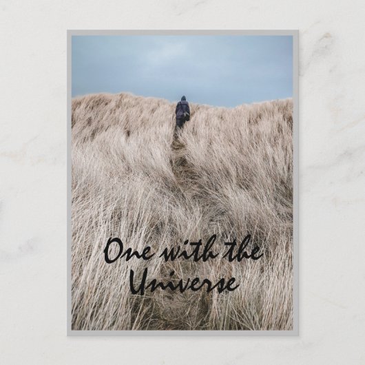 Junction Card Nr. 42: Eine mit dem Universum Postkarte (Vorderseite)