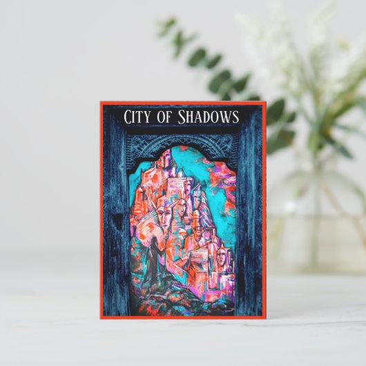 Junction Card Nr. 44 Annäherung an die Stadt Schat Postkarte (Stehend Vorderseite)