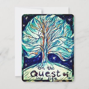 Junction Card Nr. 4: Auf der Suche nach meinem Leb Feiertagskarte