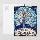 Junction Card Nr. 4: Auf der Suche nach meinem Leb Postkarte (Vorne/Hinten)