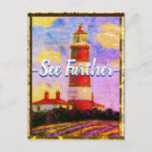 Junction Card Nr. 8: Siehe Weiter (Leuchtturm) Postkarte (Vorderseite)
