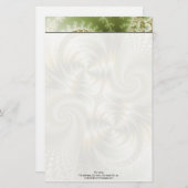 Junction - Mandelbrot Art Briefpapier (Vorne/Hinten)