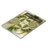 Junction - Mandelbrot Art Notizblock (Linke Seite)