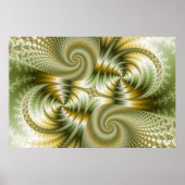 Junction - Mandelbrot Art Poster (Vorne)