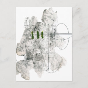 Junction Postcard - Abstrakte Kunst Postkarte