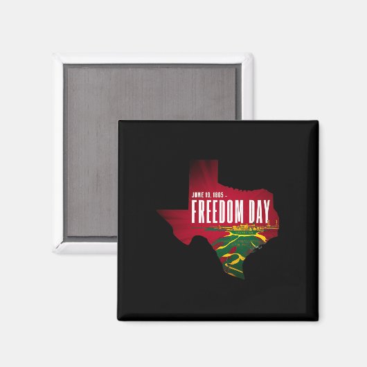 June 19 magnet (Vorderseite/Rückseite)