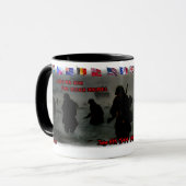 June 6th, 1944 Normandy Landing on a Coffee Tasse (Vorderseite Links)