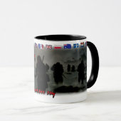 June 6th, 1944 Normandy Landing on a Coffee Tasse (VorderseiteRechts)