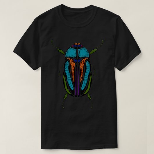 June Beetle Wiinjiig Indigenous WAWEZHI CANADA T-Shirt (Design vorne)