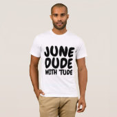 JUNE Birthday Männer-T - Shirt (Vorne ganz)