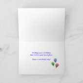 June Birthday Pearl Heart Karte (Innenseite)