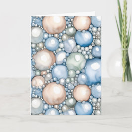 June Birthstone Pearl Birthday Card Karte
