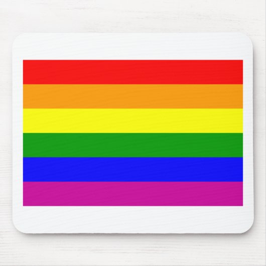 June Bride/Gay Pride Mousepad (Vorne)