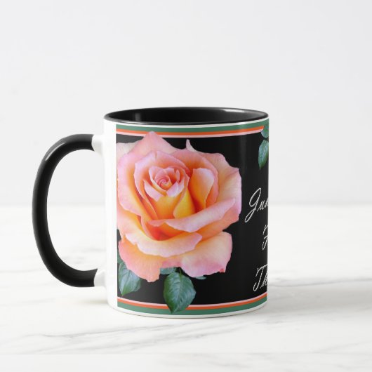JUNE GEBURT BLUME (DIE ROSE) Tasse (Links)