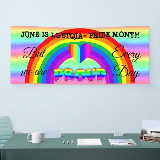 June ist LGBT Pride Monat Button-Banner Banner (Messe)