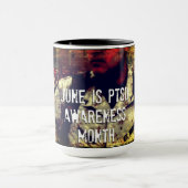 June ist PTSD Awareness Montag Getränke Tasse (Zentrum)