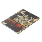 June ist PTSD Awareness Month Spirale Notebook Notizblock (Linke Seite)
