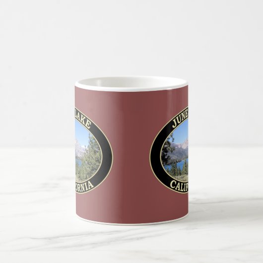 June Lake and Eastern Sierra Nevada Kaffeetasse (Mittel)