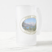 June Lake and Eastern Sierra Nevada Mattglas Bierglas (VorderseiteRechts)