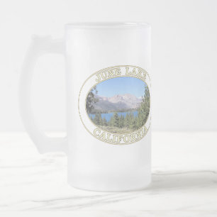 June Lake and Eastern Sierra Nevada Mattglas Bierglas