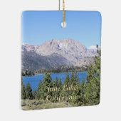 June Lake, California Keramikornament (Rechts)