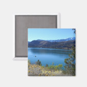June Lake, California Magnet (Vorderseite/Rückseite)