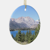 June Lake & Eastern Sierra Nevada Mountains, CA Keramik Ornament (Rechts)